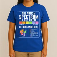 The Autism Spectrum Is Not Linear  T-Shirt