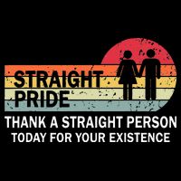 Thank A Straight Person Today For Your Existence Straight Drawstring Bag
