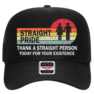 Thank A Straight Person Today For Your Existence Straight Trucker Hat