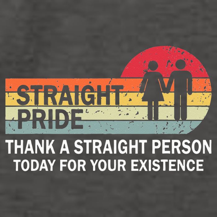 Thank A Straight Person Today For Your Existence Straight Vector Backpack