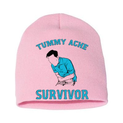 Tummy Ache Survivor Short Acrylic Beanie