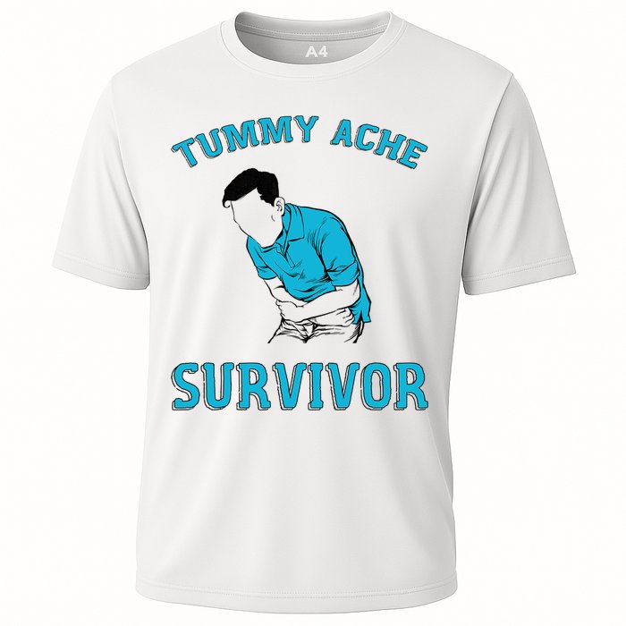 Tummy Ache Survivor Cooling Performance Crew T-Shirt