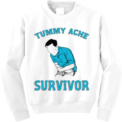Tummy Ache Survivor Kids Sweatshirt