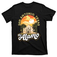 The Alamo San Antonio Texas Mission Vintage Retro Remember T-Shirt