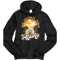 The Alamo San Antonio Texas Mission Vintage Retro Remember Tie Dye Hoodie