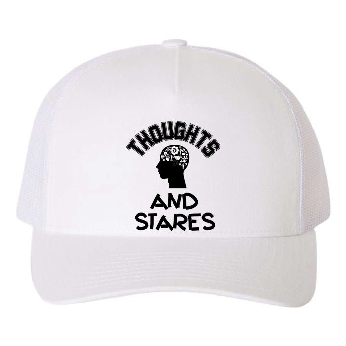 Thoughts And Stares Yupoong Adult 5-Panel Trucker Hat