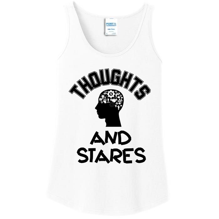 Thoughts And Stares Ladies Essential Tank