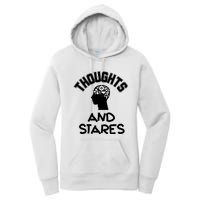 Thoughts And Stares Women's Pullover Hoodie