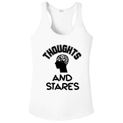 Thoughts And Stares Ladies PosiCharge Competitor Racerback Tank