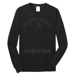 Tummy Ache Survivor Cute Retro Tummy AcheTummy Ache Long Sleeve Shirt