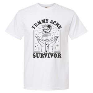 Tummy Ache Survivor Cute Retro Tummy AcheTummy Ache Garment-Dyed Heavyweight T-Shirt