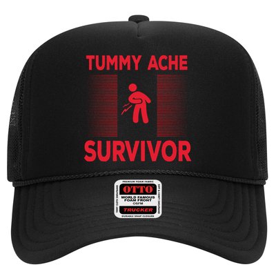 Tummy Ache Survivor Hilarious Tummy AcheTummy Ache Trucker Hat