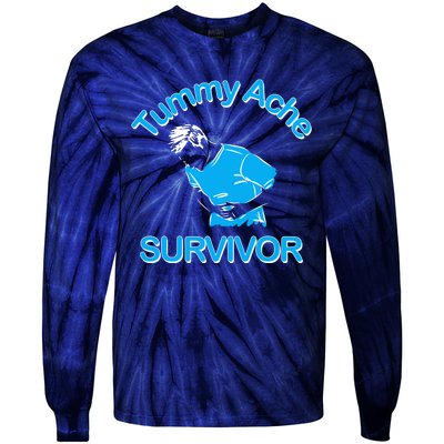 Tummy Ache Survivor Tie-Dye Long Sleeve Shirt