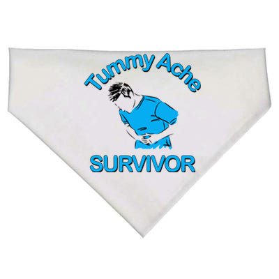 Tummy Ache Survivor USA-Made Doggie Bandana