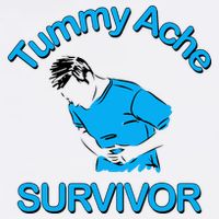 Tummy Ache Survivor USA-Made Doggie Bandana