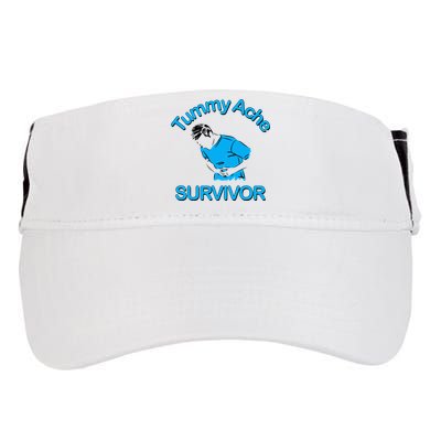 Tummy Ache Survivor Adult Drive Performance Visor