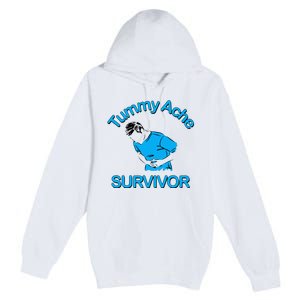 Tummy Ache Survivor Premium Pullover Hoodie