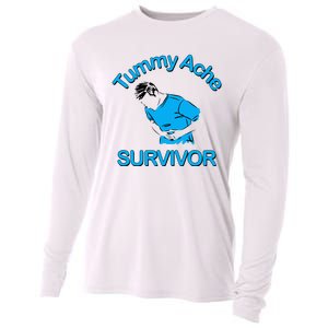 Tummy Ache Survivor Cooling Performance Long Sleeve Crew