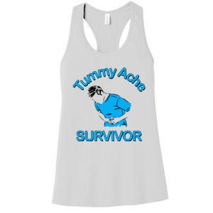 Tummy Ache Survivor Women's Racerback Tank