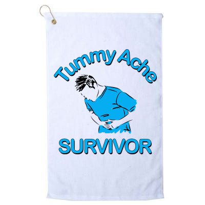 Tummy Ache Survivor Golf Towel