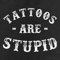 Tattoos Are Stupid Funny Sarcastic Ink Addict Tattoo Adult Drive Performance Visor