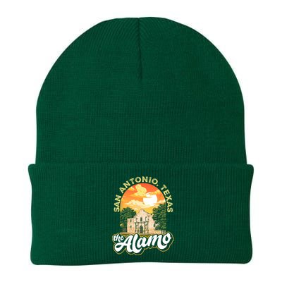 The Alamo San Antonio Texas Mission Vintage Retro Remember Knit Cap Winter Beanie