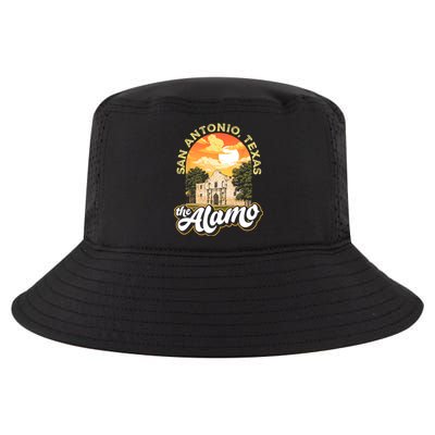 The Alamo San Antonio Texas Mission Vintage Retro Remember Cool Comfort Performance Bucket Hat