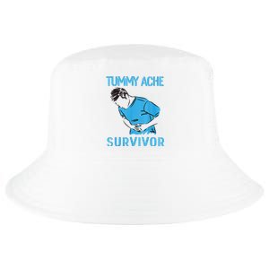 Tummy Ache Survivor Shirt Stomachache IBS Funny Women Cool Comfort Performance Bucket Hat