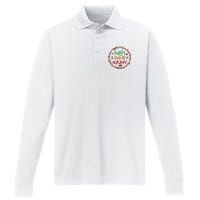 Tastes And Smells Of Autumn Performance Long Sleeve Polo