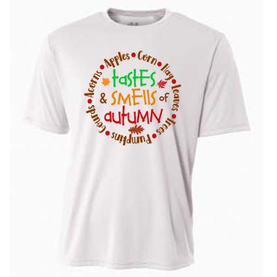 Tastes And Smells Of Autumn Cooling Performance Crew T-Shirt