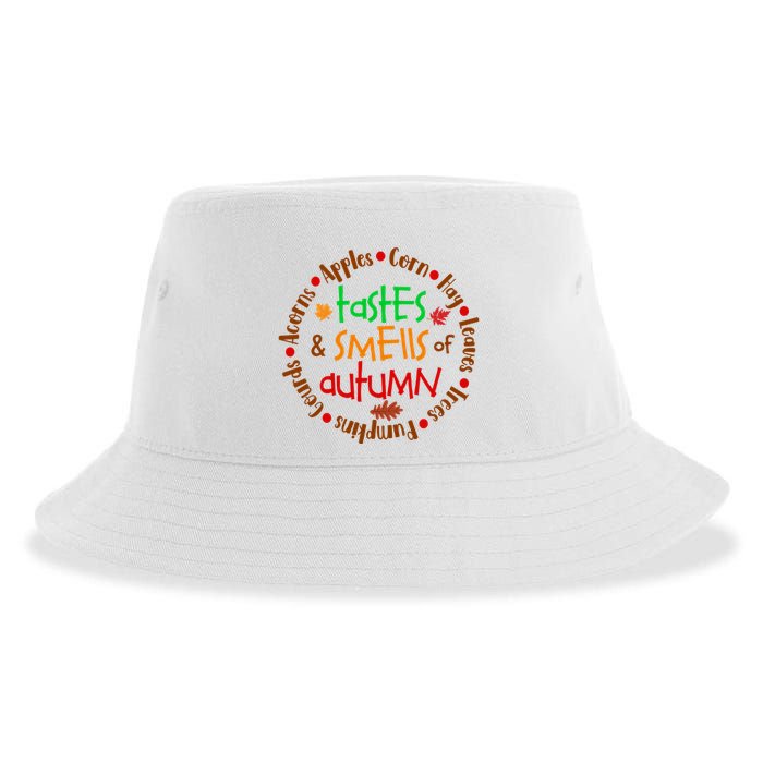 Tastes And Smells Of Autumn Sustainable Bucket Hat