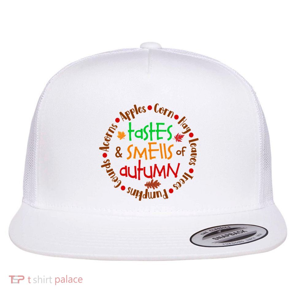 Tastes And Smells Of Autumn Flatbill Hat