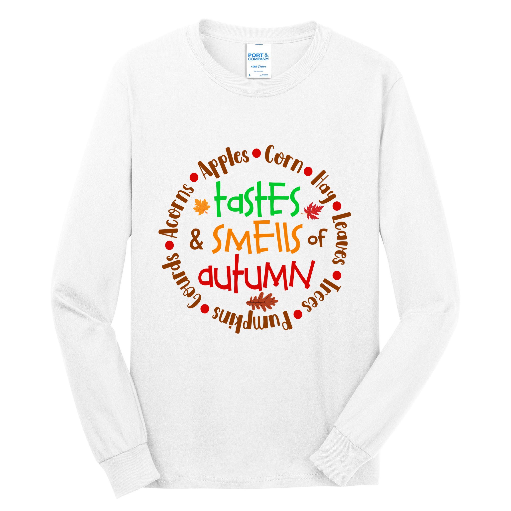 Tastes And Smells Of Autumn Tall Long Sleeve T-Shirt