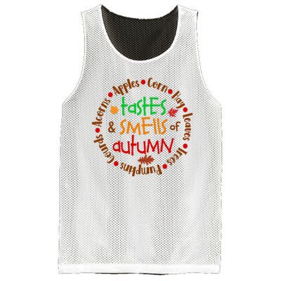 Tastes And Smells Of Autumn Mesh Reversible Basketball Jersey Tank