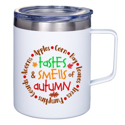 Tastes And Smells Of Autumn 12oz Stainless Steel Coffee Mug
