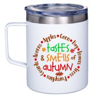 Tastes And Smells Of Autumn 12oz Stainless Steel Coffee Mug