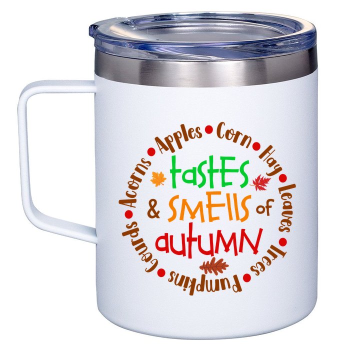 Tastes And Smells Of Autumn 12oz Stainless Steel Coffee Mug