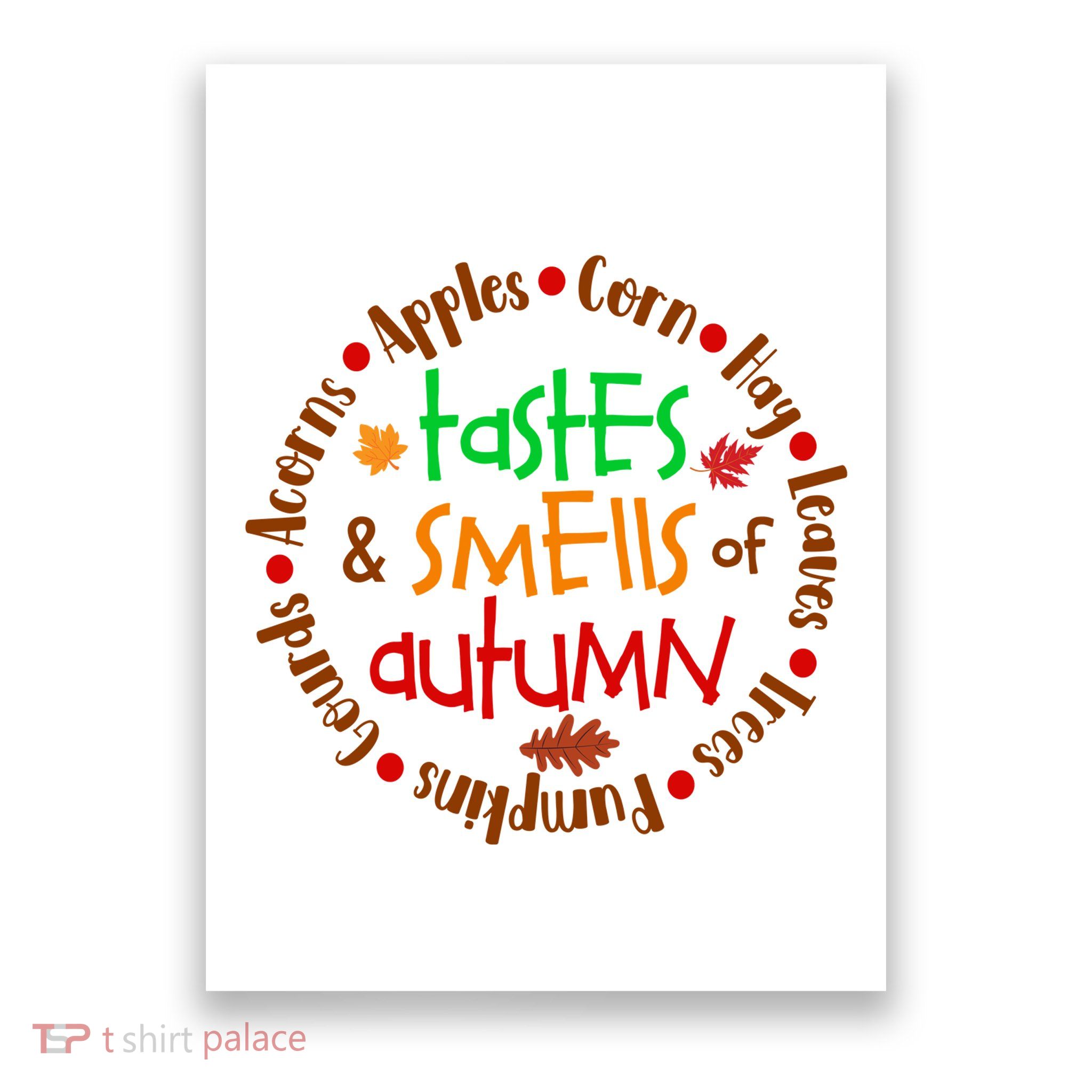 Tastes And Smells Of Autumn Poster
