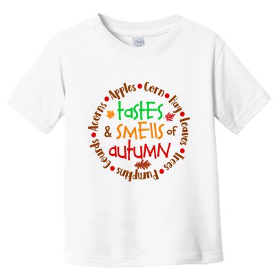 Tastes And Smells Of Autumn Toddler T-Shirt