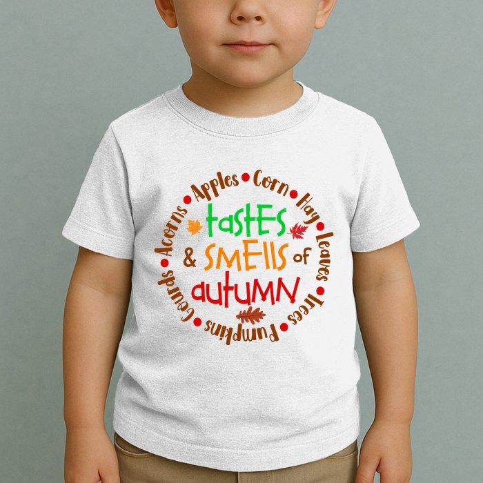 Tastes And Smells Of Autumn Toddler T-Shirt