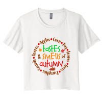 Tastes And Smells Of Autumn Crop Top