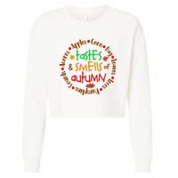 Tastes And Smells Of Autumn Cropped Pullover Crew