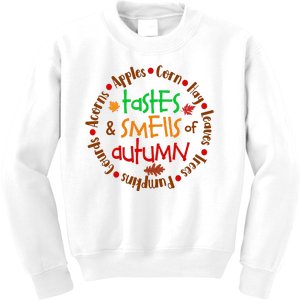 Tastes And Smells Of Autumn Kids Sweatshirt