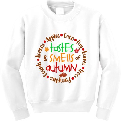 Tastes And Smells Of Autumn Kids Sweatshirt