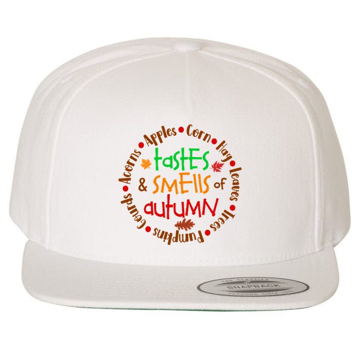 Tastes And Smells Of Autumn Wool Snapback Cap