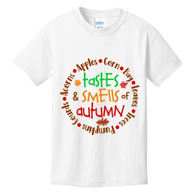 Tastes And Smells Of Autumn Kids T-Shirt