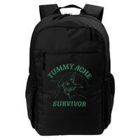 Tummy Ache Survivor Funny Rabbit Meme Bunny Lover Backpack