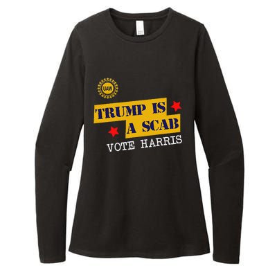 Trumps A Scab Womens CVC Long Sleeve Shirt