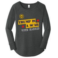 Trumps A Scab Women's Perfect Tri Tunic Long Sleeve Shirt