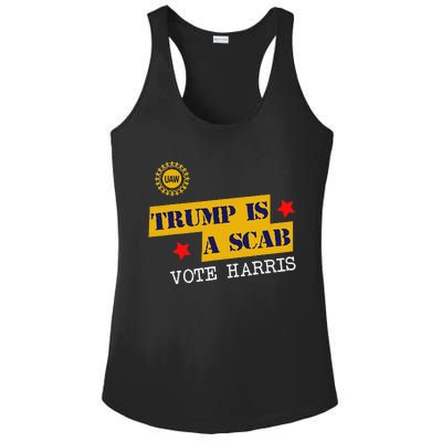 Trumps A Scab Ladies PosiCharge Competitor Racerback Tank